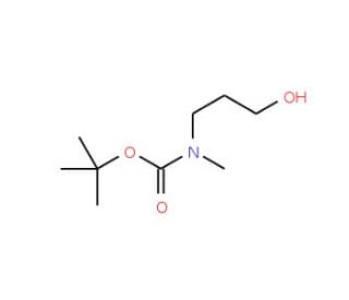 N-Methyl-N-boc-aminopropan-3-ol (CAS 98642-44-5) - chemical structure image