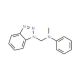 N-Methyl-N-phenylbenzotriazolemethanamine, mixture of Bt1 and Bt2 isomers (CAS 15497-51-5) - chemical structure image
