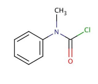 N-Methyl-N-phenylcarbamoyl chloride (CAS 4285-42-1) - chemical structure image