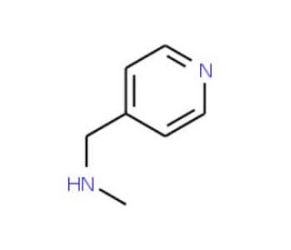 N-methyl-N-(pyridin-4-ylmethyl)amine (CAS 6971-44-4) - chemical structure image