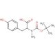 N-Methyl-N-t-butoxycarbonyl-L-tyrosine (CAS 82038-34-4) - chemical structure image