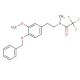 N-Methyl-N-trifluoroacetyl-4-benzyloxy-3-methoxyphenethylamine - chemical structure image