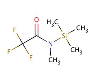 N-Methyl-N-(trimethylsilyl)trifluoroacetamide (CAS 24589-78-4) - chemical structure image
