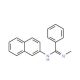 N-methyl-N′-2-naphthylbenzenecarboximidamide - chemical structure image