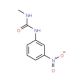 N-methyl-N′-(3-nitrophenyl)urea (CAS 5310-92-9) - chemical structure image