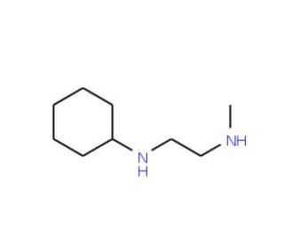 N-Methyl-N&prime;-cyclohexyl ethylenediamine - chemical structure image