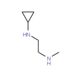 N-Methyl-N&prime;-cyclopropyl ethylenediamine - chemical structure image