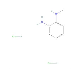 N-Methyl-O-phenylenediamine dihydrochloride (CAS 25148-68-9) - chemical structure image