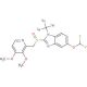 N-Methyl Pantoprazole-d3, mixture of 1 and 3 isomers - chemical structure image
