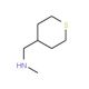 N-Methyl(tetrahydro-2H-thiopyran-4-yl)methylamine (CAS 950603-22-2) - chemical structure image