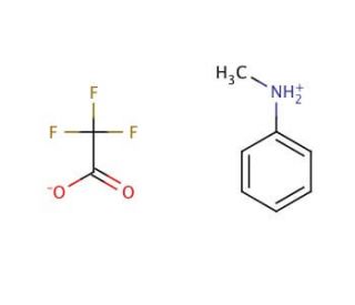 N-Methylaniline trifluoroacetate (CAS 29885-95-8) - chemical structure image