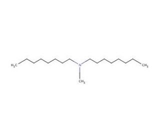 N-Methyldioctylamine (CAS 4455-26-9) - chemical structure image