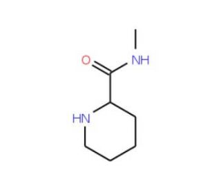 N-methylpiperidine-2-carboxamide (CAS 53941-92-7) - chemical structure image