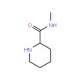 N-methylpiperidine-2-carboxamide (CAS 53941-92-7) - chemical structure image