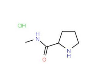 N-methylpyrrolidine-2-carboxamide hydrochloride - chemical structure image