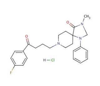N-Methylspiperone hydrochloride (CAS 87539-19-3) - chemical structure image
