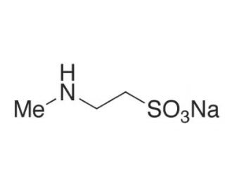 N-Methyltaurine Sodium Salt (CAS 4316-74-9) - chemical structure image