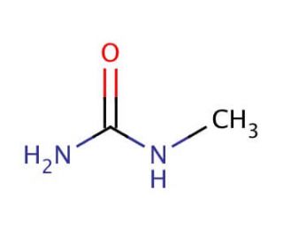 N-Methylurea (CAS 598-50-5) - chemical structure image