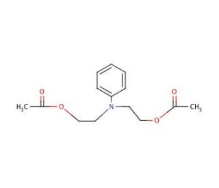 N,N-Bis(2-acetoxyethyl)aniline (CAS 19249-34-4) - chemical structure image