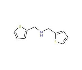 N,N-bis(thien-2-ylmethyl)amine (CAS 58703-21-2) - chemical structure image