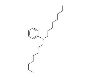 N,N-Di-n-octylaniline (CAS 3007-75-8) - chemical structure image