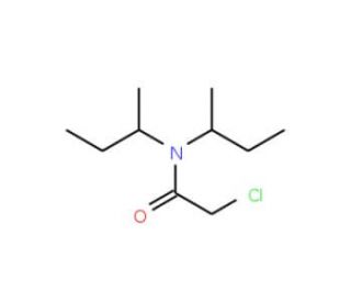 N,N-di-sec-butyl-2-chloroacetamide (CAS 32322-33-1) - chemical structure image