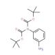 N,N-Di-tert-butoxycarbonyl-benzene-1,3-diamine (CAS 883554-89-0) - chemical structure image