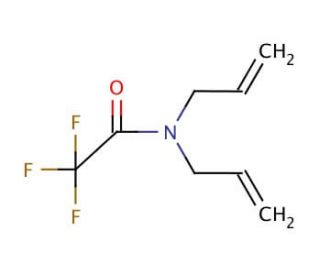 N,N-Diallyl-2,2,2-trifluoroacetamide (CAS 14618-49-6) - chemical structure image