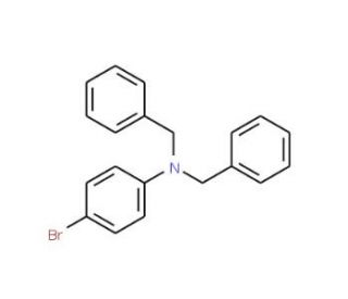 N,N-Dibenzyl-4-bromoaniline (CAS 65145-14-4) - chemical structure image