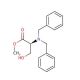 N,N-Dibenzyl-L-serine methyl ester (CAS 88099-67-6) - chemical structure image