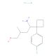 (N,N-didemethyl) 1-Hydroxy sibutramine hydrocholride (CAS 186521-88-0) - chemical structure image