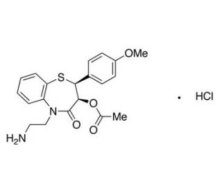 N,N-Didesmethyl Diltiazem Hydrochloride (CAS 116050-35-2) - chemical structure image