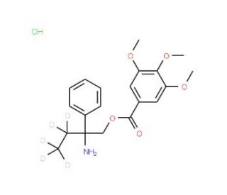 N,N-Didesmethyl Trimebutine-d5 Hydrochloride (CAS 1189893-33-1) - chemical structure image