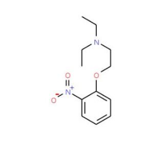 N,N-Diethyl-2-(2-nitrophenoxy)ethanamine (CAS 96115-77-4) - chemical structure image