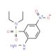 N,N-Diethyl-2-hydrazino-5-nitro-benzenesulfonamide - chemical structure image