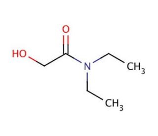N,N-Diethyl-2-hydroxyacetamide (CAS 39096-01-0) - chemical structure image