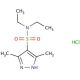 N,N-diethyl-3,5-dimethyl-1H-pyrazole-4-sulfonamide hydrochloride - chemical structure image