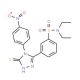 N,N-Diethyl-3-[5-mercapto-4-(4-nitro-phenyl)-4H-[1,2,4]triazol-3-yl]-benzenesulfonamide - chemical structure image
