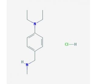 N,N-diethyl-4-[(methylamino)methyl]aniline hydrochloride - chemical structure image