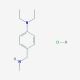 N,N-diethyl-4-[(methylamino)methyl]aniline hydrochloride - chemical structure image