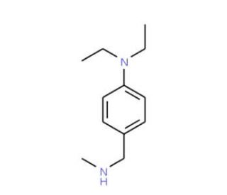 N,N-diethyl-4-[(methylamino)methyl]aniline - chemical structure image