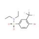 N,N-Diethyl 4-bromo-3-trifluoromethylbenzenesulfonamide (CAS 1020253-03-5) - chemical structure image