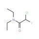 N,N-Diethyl chlorofluoroacetamide (CAS 364-94-3) - chemical structure image