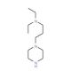 N,N-Diethyl-N-(3-piperazin-1-ylpropyl)amine (CAS 22764-55-2) - chemical structure image