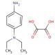 N,N-Diethyl-p-phenylenediamine Oxalate salt (CAS 62637-92-7) - chemical structure image