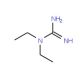 N,N-Diethylguanidine (hemisulphate salt) (CAS 77297-00-8) - chemical structure image