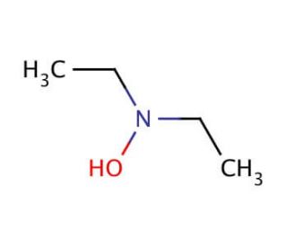 N,N-Diethylhydroxylamine (CAS 3710-84-7) - chemical structure image