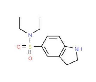 N,N-diethylindoline-5-sulfonamide (CAS 91908-29-1) - chemical structure image