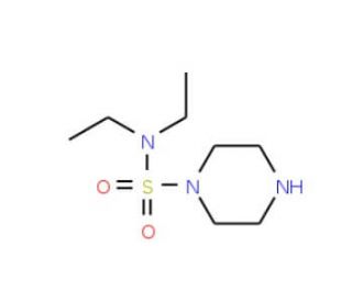 N,N-diethylpiperazine-1-sulfonamide (CAS 98545-23-4) - chemical structure image