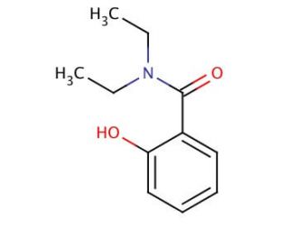 N,N-Diethylsalicylamide (CAS 19311-91-2) - chemical structure image